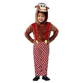 Smiffys Smiffy's 52253T1 rasmuskostym, officiell licensprodukt, unisex barn, bru