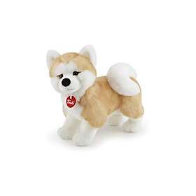 Trudi 22664 plysch hund, beige/vit