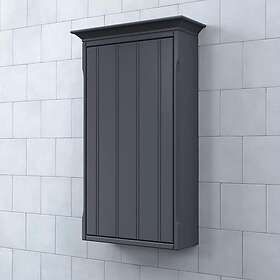 Björbo Badrum Väggskåp Saga Pärlspont Stålblå Vänster SVS4P8V