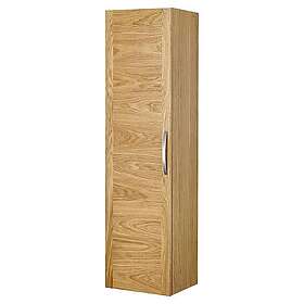 DuoBad Högskåp Vilan med Trädörr Heldörrskåp Ek Vänster 19169