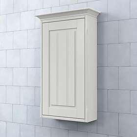 Björbo Badrum Väggskåp Saga Rampärlspont Varmgrå Höger SVS4R2H