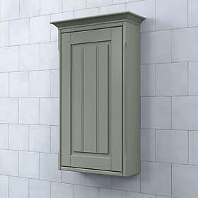 Björbo Badrum Väggskåp Saga Rampärlspont Mossgrön Vänster SVS4R7V