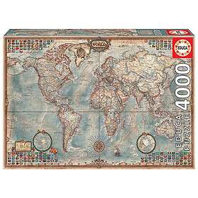 Educa World, Operational Map 4000 Pieces