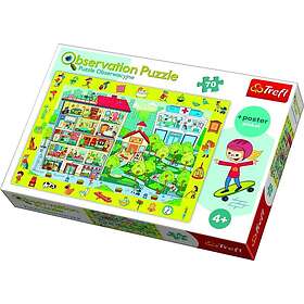 Trefl Observasjonspuslespill Vi besøker byen 70 Brikker