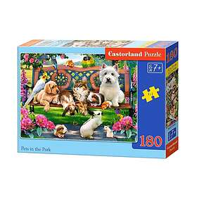 Castorland Kjæledyr i parken 180 Brikker