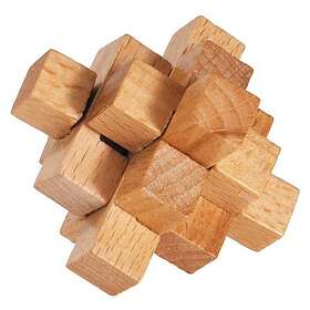 Trä 3D Pussel Block Kors Svårighetsgrad 4