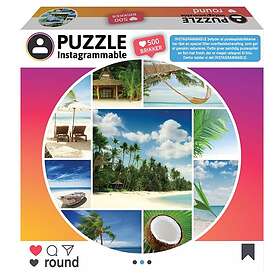 1Conzept Instagram Runt Pussel Semester 500 Bitar