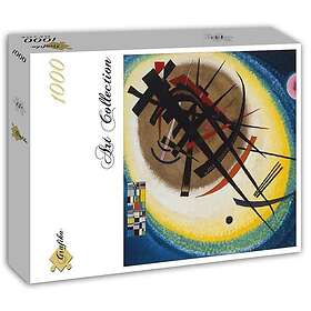Grafika Art Pussel V.Kandinsky: I den ljusa ovalen 1000 Bitar