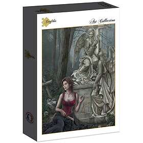 Grafika Konst Pussel Vild ros 2000 Bitar