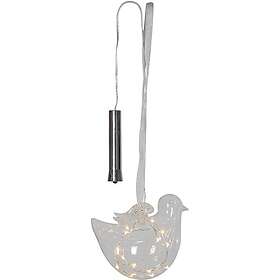 Star Trading BIRD Glaskula 14cm 15LED
