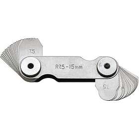 Format Radiemätare 7,5-15mm, 16 blad