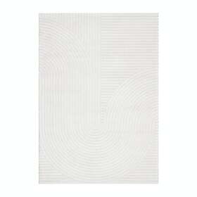 KM Carpets Wiltonmatta Bella Shape Vit 240*340 47023