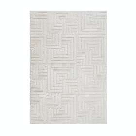 KM Carpets Wiltonmatta Doria Modern Vit 240*340 49645