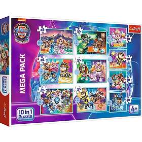 Paw Patrol Trefl The Mighty Movie Pussel 10-i-1