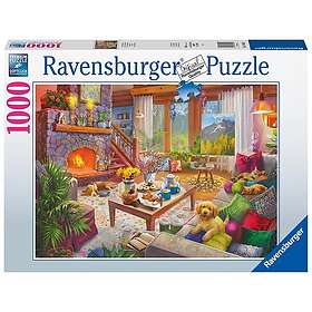 Ravensburger Cozy Cabin, Pussel 1000 bitar,