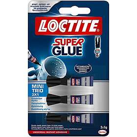 Loctite Lim Super Glue 3x1g