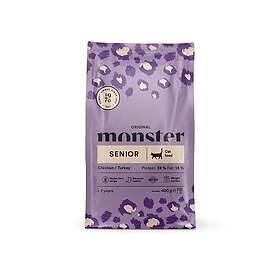 Monster Pet Food Cat Original Senior Chicken/Turkey 400g