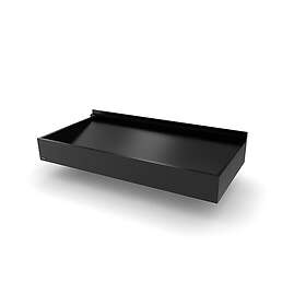 Designtak Entrétak Box Classic B=2000 Svart (RAL:9017)