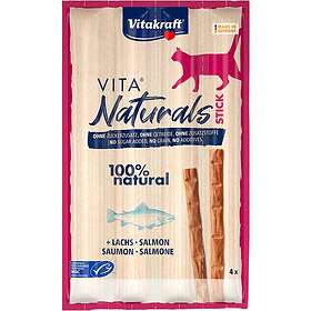 Vitakraft Vita Naturals Stick Lax Msc Katt 4 x 5g