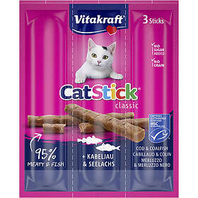 Vitakraft CatSticks Mini Torsk/Tonfisk 3x6g, 20st