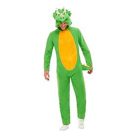 Smiffys Dinosaurie Jumpsuit Maskeraddräkt X-Large