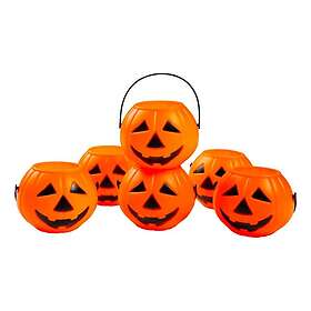 Minihinkar Halloweenpumpor 6-pack