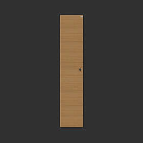 4AQUA Högskåp med en lucka (Ljusbrun ek)