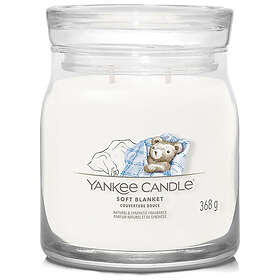 Yankee Candle Bougies Parfumées Soft Blanket Signature Medium