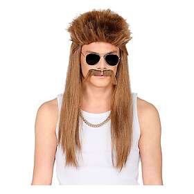 Redneck Peruk & Mustasch One size