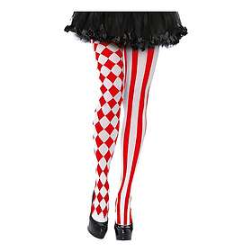 Strumpbyxor Harlequin Röd Deluxe One size