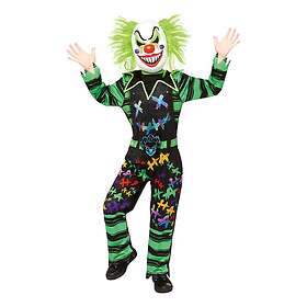 Joker Clown Barn Maskeraddräkt - X-Large