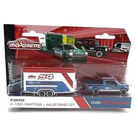 Majorette Car set with trailer 19cm Assorted