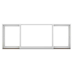 Hajom Skjutdörr M Trä Fönster Typ 60/22 M-5980 x 2120