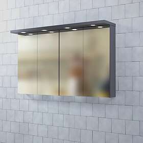 Björbo Badrum Spegelskåp Mejda 1200 D Stålblå MSS12D8