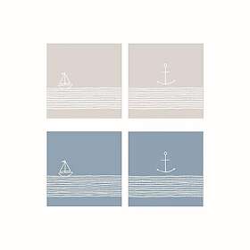 Paperproducts Design Servetter PPD Mixade No21 4 st 20-pack