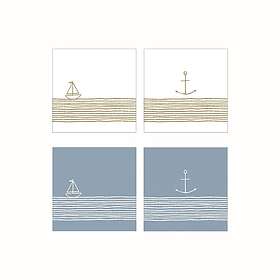 Paperproducts Design Servetter PPD Mixade No23 4 st 20-pack