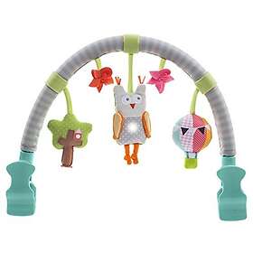 Taf Toys Musical Owl Arch. Activity Pram Arch with 3 Hanging . Fits Strollers and Car Seats. Suitable for Babies, Infants & Toddlers. 0 mont