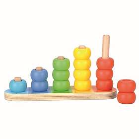 Bino Trä pedagogisk leksaksbollar