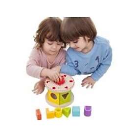 Classic World Wooden Colorful Shape Sorter Letters