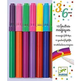 Djeco 10 Magic Felt-Tips