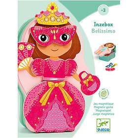 Djeco Trämagneter och metallåda Skönhet Magnetiskt Lekset