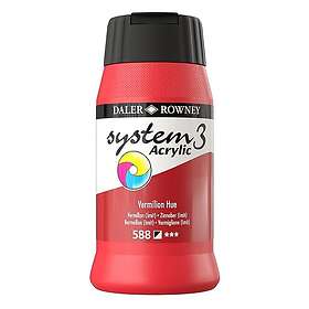 ABA Skol Akrylmaling System 3 Acrylic 500ml vermillion 1264558