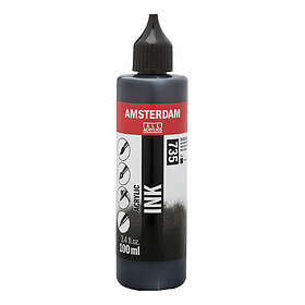 Amsterdam Akryl Ink 100ml Oxide Black