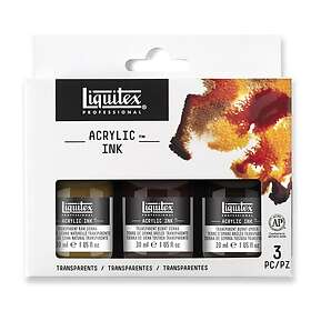 Liquitex Acrylic Ink Transparents 3-set 30ml