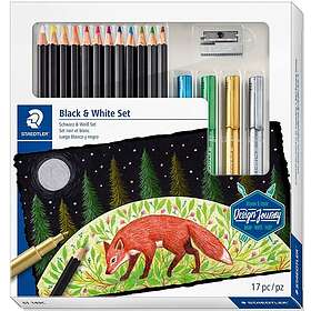 Staedtler Färgpennor Super Soft Art Pencils 17-set