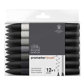 Neutral Promarker Promarker Brush Tones 12-set Blender