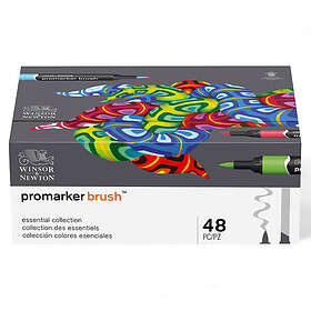 Essential Promarker Brush Collection 48-set