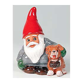 Berg Rolf Tomte med Hund 14cm