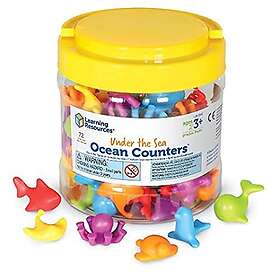 Learning Resources Ocean Counters Kulram 72 Bitar