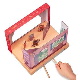 Lilliputiens Aktivitetsleksaker Magnetisk teater Rödluvan One Size Aktivitetsleksaker